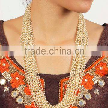 Amazing Bollywood Style Pearl Strings Set photo-2