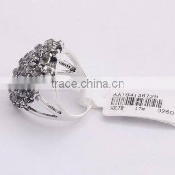 Thumb Crystal Gothic Ring Fashion Rhinestones Filled Ring photo-2