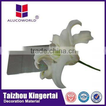 Alucoworld Hot sale kynar 500 pvdf panel acm sheet internal wall finishing material