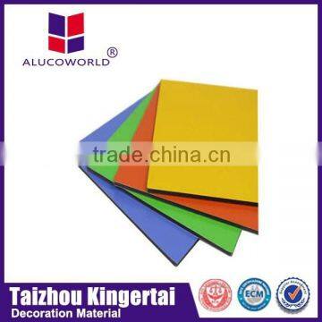 Alucoworld interlocking anti-static plastic sheet pvdf acp panel