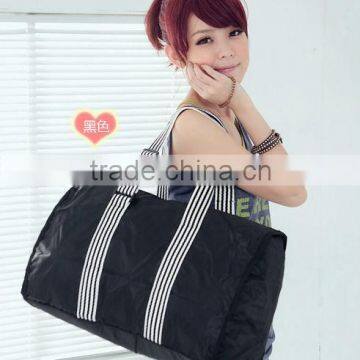 Fashion Nylon folding print nylon travel bag