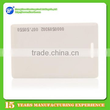 1.8mm thickness id card with serial numbers printed