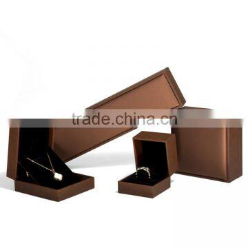 Custom Brown New Design Plastic Necklace Jewelry Box photo-6