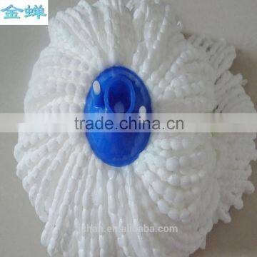 Round Head floor microfiber mop head