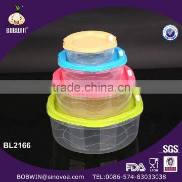 4 Color Lid Airtight Different Size Plastic Container photo-2