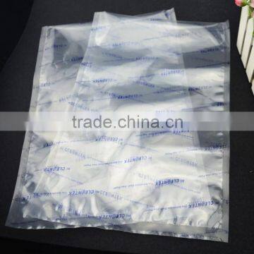 custom size beauty clear waterproof virgin material plastic printing bag for the advanced dust-free paper