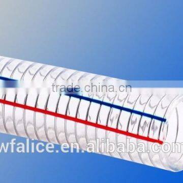 Steel Wire Reinforced Spring PVC Hose Pipe