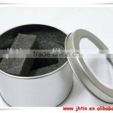 China alibaba tin box with foam,silver tin box,smoking accessories