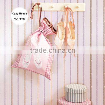 Economic Embossed Non Woven Wallpaper, Pink Simple Wide Stripe Wall Sticker for Exterior , Small Scale Wall Paper Online