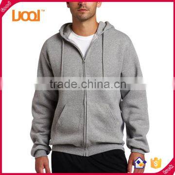 Custom Men's Slim Fit Hoodie Jacket Cotton Fleece Hoodies photo-4