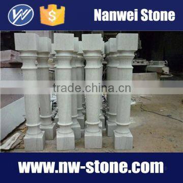 cheap white marble belcony balusters