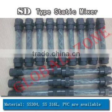 Flange or Thread Connection PVC/stainless Steel Static Mixer photo-2