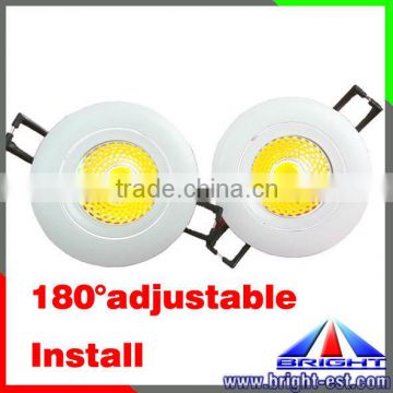 10W COB Downligth. 180 angle adjustable install.