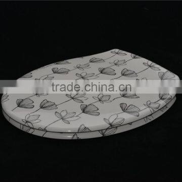 Decorative Bathroom Soft Close Toilet Seat Cover photo-3