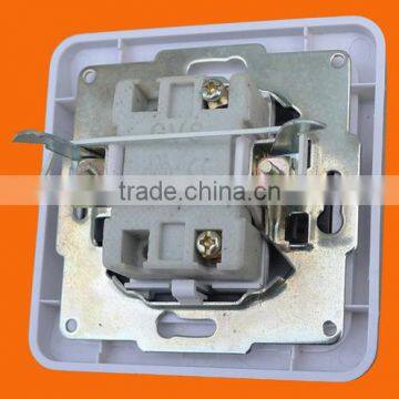 Europe Flush Mounting 1 Gang 1 Way Light Switch (F2001) photo-4