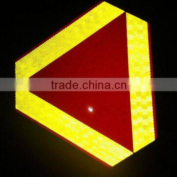 Vehicle reflective marking board, warning triangle sign, road signs, reflective sheeting