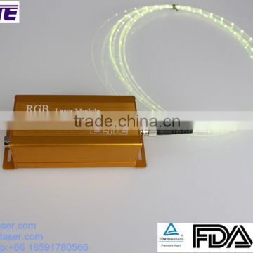 Elite 30mw RGB Fiber Coupled Laser Module with Corning Fibrance Fiber for Pool Lighiting