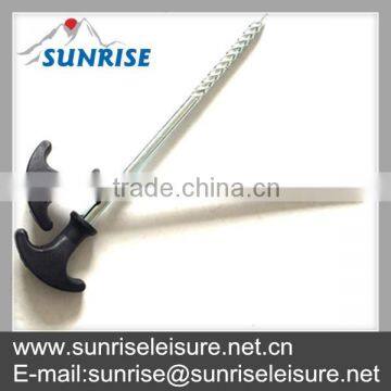 56709# 20cm (8") Bivvy Steel Tent Peg photo-2