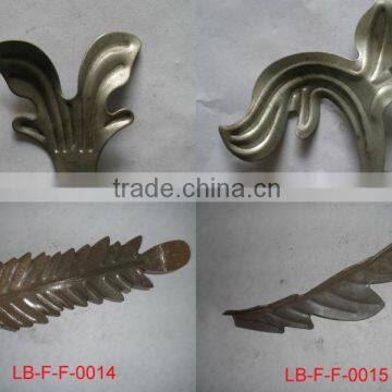 modern welded handmade iron casting for parts