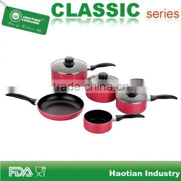 Pressed Aiuminum Non-stick Pan Set