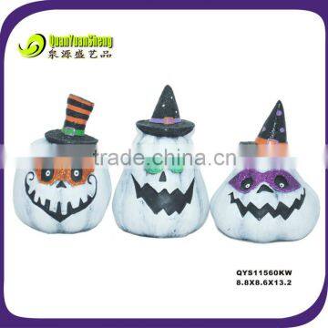 resin material halloween craft pumpkin