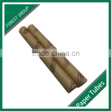 CUSTOM DESIGN PLAIN BROWN KRAFT PAPER TUBE