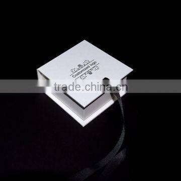 Luxury Custom High Gloss White Paper Cardboard Box Packaging for Candle photo-3