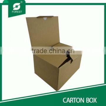 Plain kraft paper cartons corrugated box packaging box