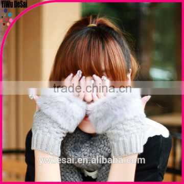 fashion burr fingerless gloves wool gloves knit gloves sexy women