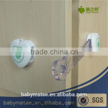 Babymatee OEM Magnetic child safety lock Magnetic Locking System drawer cabinet cupboard magnetic lock with key