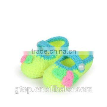 Wholesale Baby Handmade Crochet Shoes Supplier for 1-10 months old S-0003