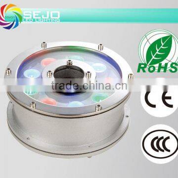 High Power 9W underwater light LED Fountain Light IP68 Standard DMX512 Protocal