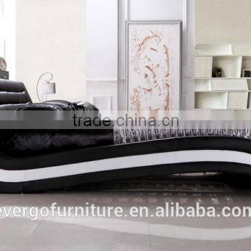 Hot Seller Modern Leather Bed Set photo-2