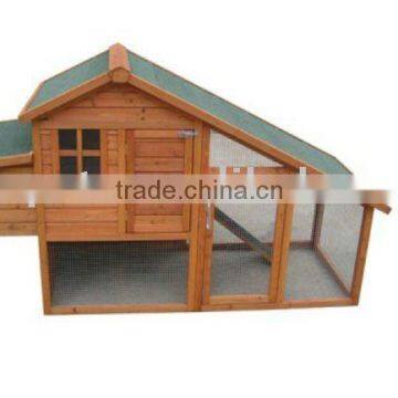 wooden chicken coop