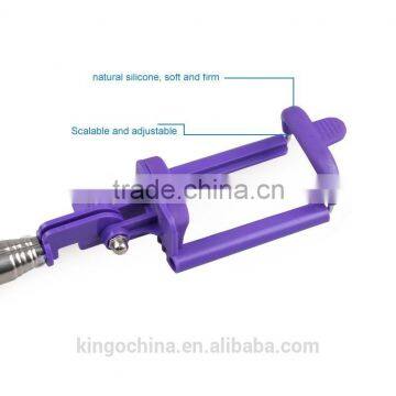 Wholesale Price Mini Postable Monopod Wire Selfie Stick for Mobile Phone
