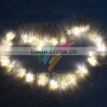 Star/Snowflake/Christmas tree/Heart shape Fairy LED String Lights