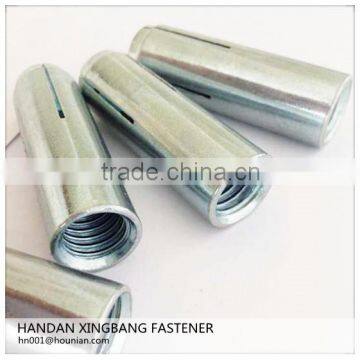 M6 WZP drop in anchor manufacturer in china hebei handan