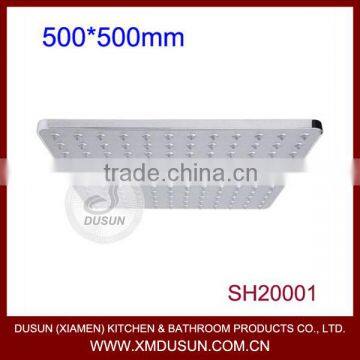 20 inch plastic rainfall shower head bathroom shower