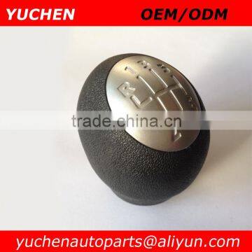 YUCHEN Car Gear Shift Knobs Silver Short Knob 6 Speed For Renault CLIO II KANGOO II TWINGO Car Styling