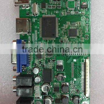 controller board,driver board,AD board for edp interface LCD panel,1366*768/1920*1080