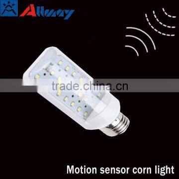 Most selling products 5w PC cover LED corn light motion sensor corridor passage universal