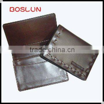 fashionable leather business card holder