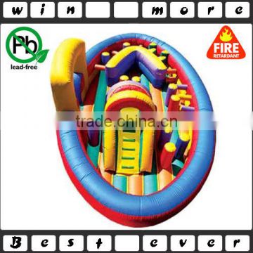 Inflatable Kids Play Castle Center, kids inflatable obstacles combo