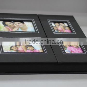 pu leather wedding photo album,cheap wedding photo album,embossed leather photo album