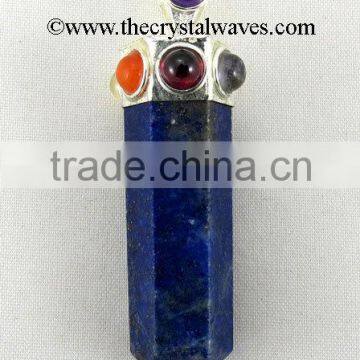 Lapis Lazuli Pencil Chakra Pendant