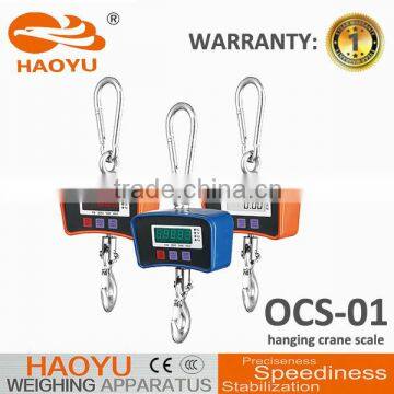 300kg 500kg scale with hook scale model crane
