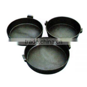 cast iron round griddle