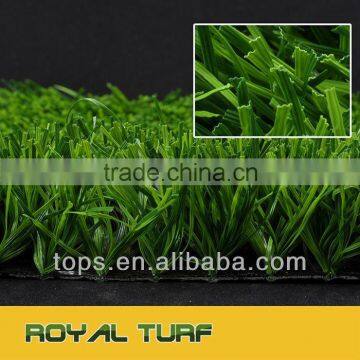 super quality "W" shaped fiber artificial grass for football,soccer or baseball