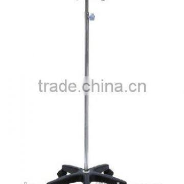 Bossay Medical IV Drip Stand with wheels/Hospital Drip Stand