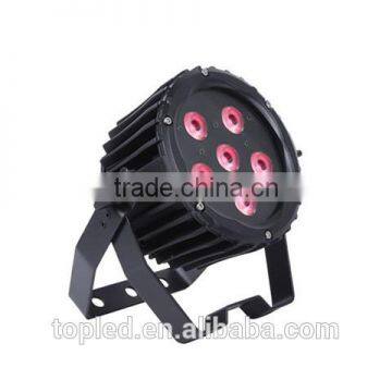 Mini led dj par 6*5-in-1 led flat par rgbwa led outdoor par can IP66